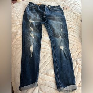 NWT BKE size 32 distressed jeans. Never worn.